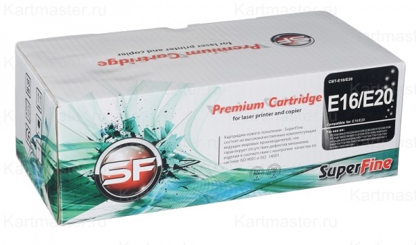 Картридж SuperFine E-16 для Canon 2000 копий